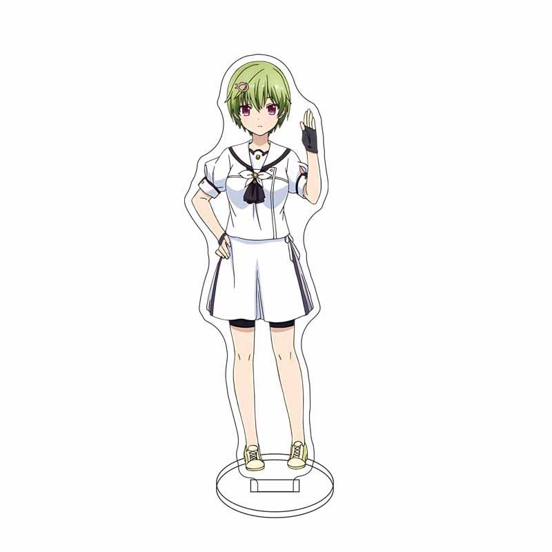 Summer Pockets Japanese Anime Peripherals Naruse Shiroha/Sorakado Ao Acrylic Stand Collectible Table Ornaments Creative Gifts