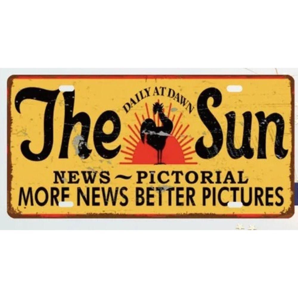 Tiki Bar Tin Sign 20x30cm Retro Metal Plate Pub Man Cave Wall Art Decor