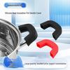 Universal Silicone Heat-Resistant Pot Handle Cover - Anti-Scald Grip for Iron Pots