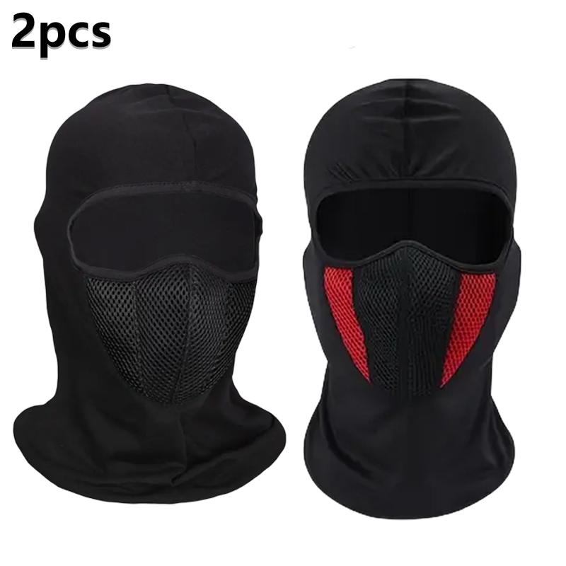 Atmungsaktive Sturmhaube, Motorrad-Vollgesichtsmaske, Motorrad, Radfahren, Fahrradmaske, Motocross-Helm, Kapuze, Moto, Reiten, Hals-Gesichtsmaske