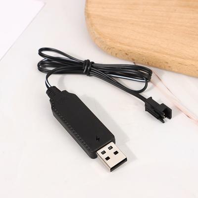 Cablu de încărcare USB pentru încărcător de baterie cu litiu de 3,7 V Sm-2P înainte Piese de avioane pentru mașină Rc Quadcopter Accesorii pentru avioane de jucărie