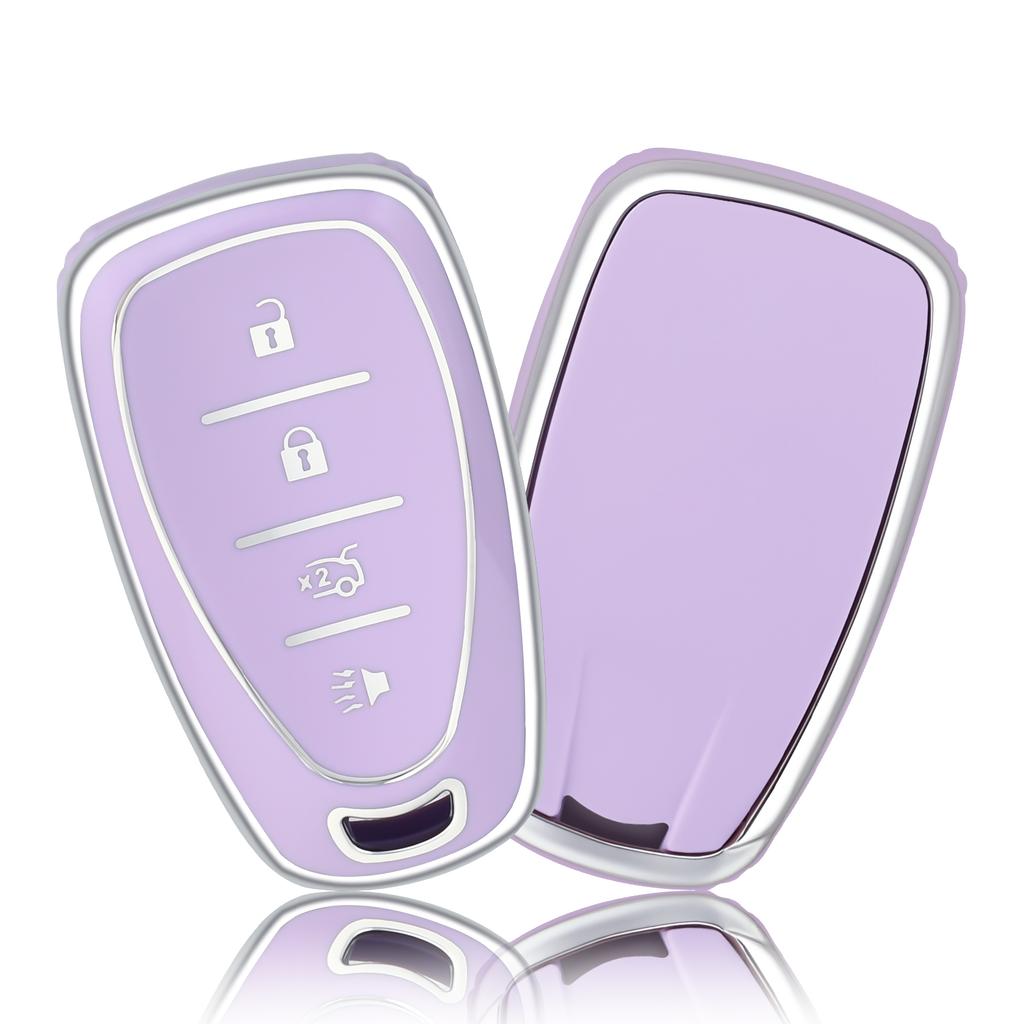 Car Key Fob Case Cover For Chevrolet Blazer Malibu Camaro Cruze Traverse Spark Equinox Sonic Volt 5 Button Key Protect Shell