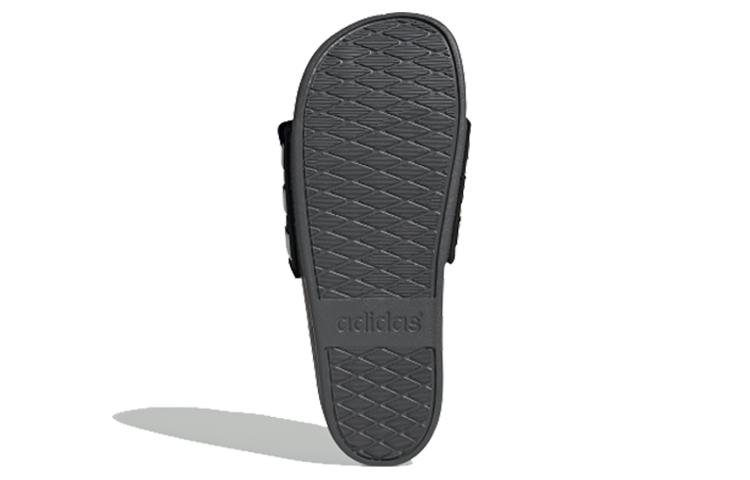 Adilette Adidas Neo Comfort Adj 'Black White' EG1344