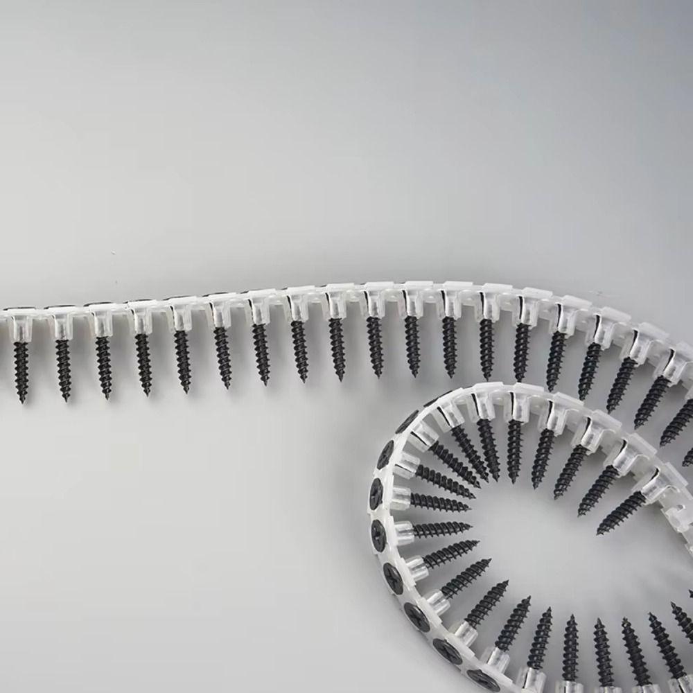 1000Pcs Collated Screws Self-Tapping Screws Cross Slot Wall Screws for Electric Drill
