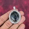 Larvikite Pendant Gemstone Jewelry, 925 Solid Sterling Silver Handmade Pendant, Latest Design Jewelry
