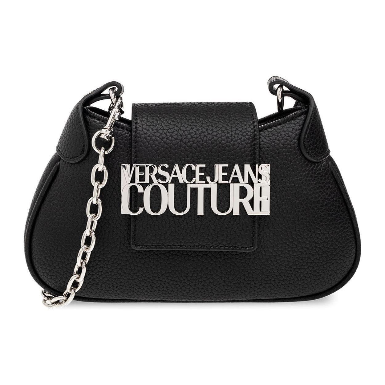 Versace Jeans Couture Logo Tote Shoulder Bag Women handbags Black 75VA4BB3-ZS413-899 Basic Set BagDust Bag 24990₽