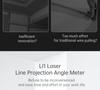 Duke LI1 Handheld Laser Line Projector - Precision LED Screen Angle Ruler for Renovation Engineers