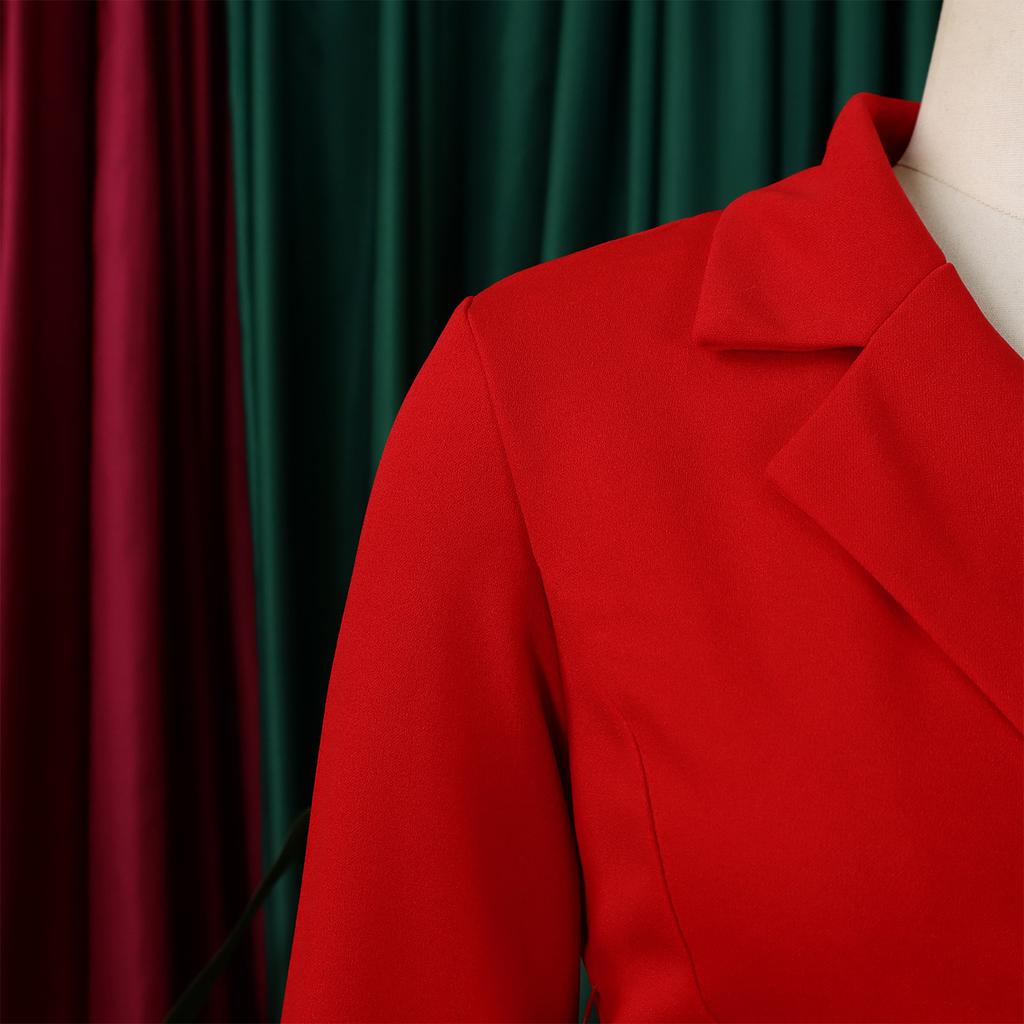 YYFS Moda damska Lato Wiosna Jednolity kolor Drukuj Krótki rękaw POLO Dekolt Wysoka talia Casual Sukienki