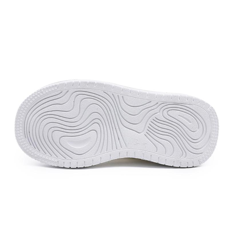 Warrior Synthetic Leather Comfortable Lightweight Fashionable Breathable Durable Low-Top Sneakers Kids Sneakers White WZ-B202MJ