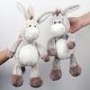 32cm Weiche Plüsch Esel Spielzeuge–Kuschelige Esel für Jungen, Mädchen & Babys–Flauschiges Stofftier zum Kuscheln Spielen Plüschtiere Deko