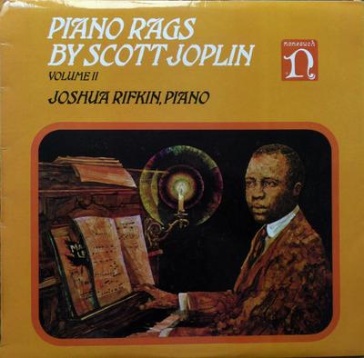 LP Schallplatte SCOTT JOPLIN, JOSHUA RIFKIN - Piano Rags Volume II H71264 Nonesuch 1972 UK Jazz Gebraucht