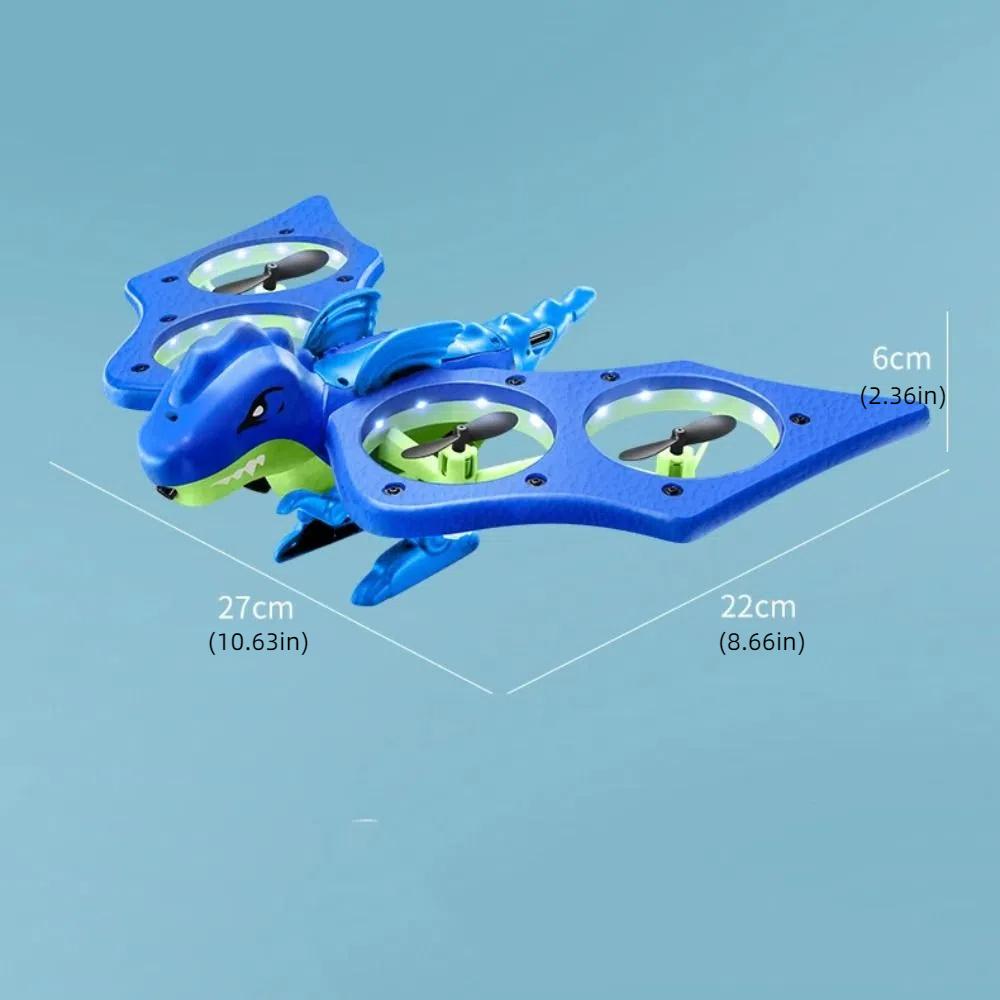 EPP Foam Dinosaurs RC Plane Gravity Sensing 2.4G Radio Control Plane  Kids Toddlers Children