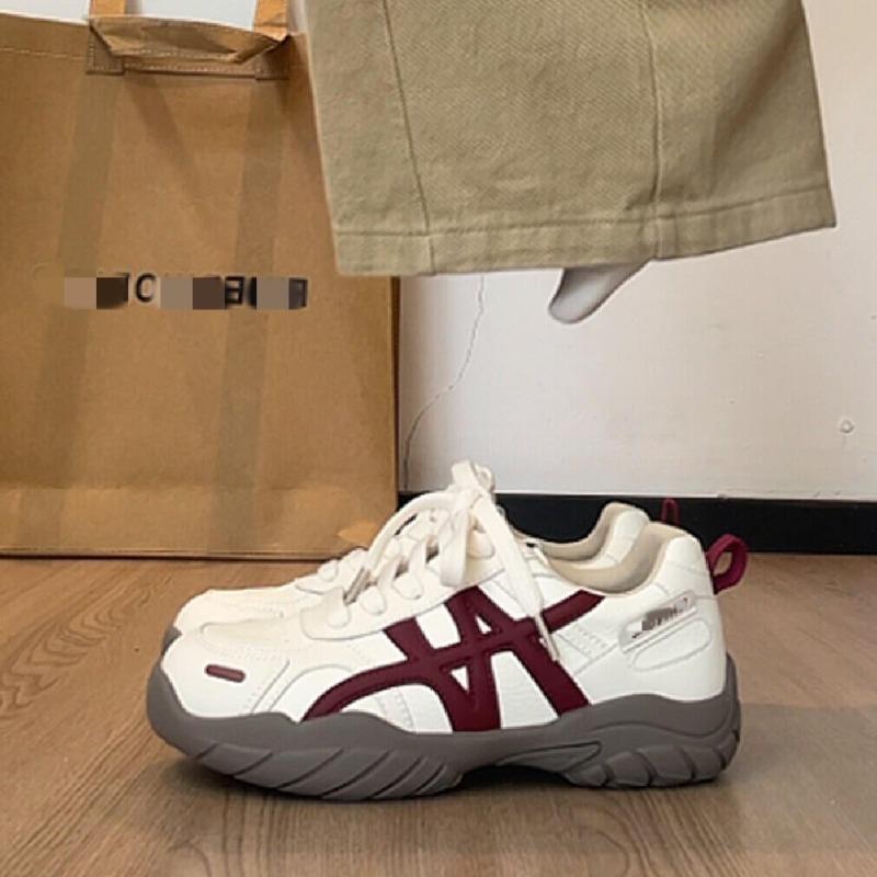 Casual platform women's new autumn versatile sports shoes fashionable little white dad shoes