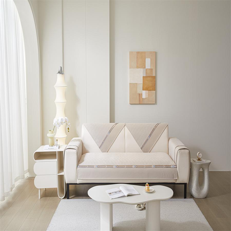 

Водонепроницаемый чехол для диванной подушки с текстурой синели, универсальный нескользящий чехол для дивана, полотенце, защитный диван для украшения гостиной 70x70