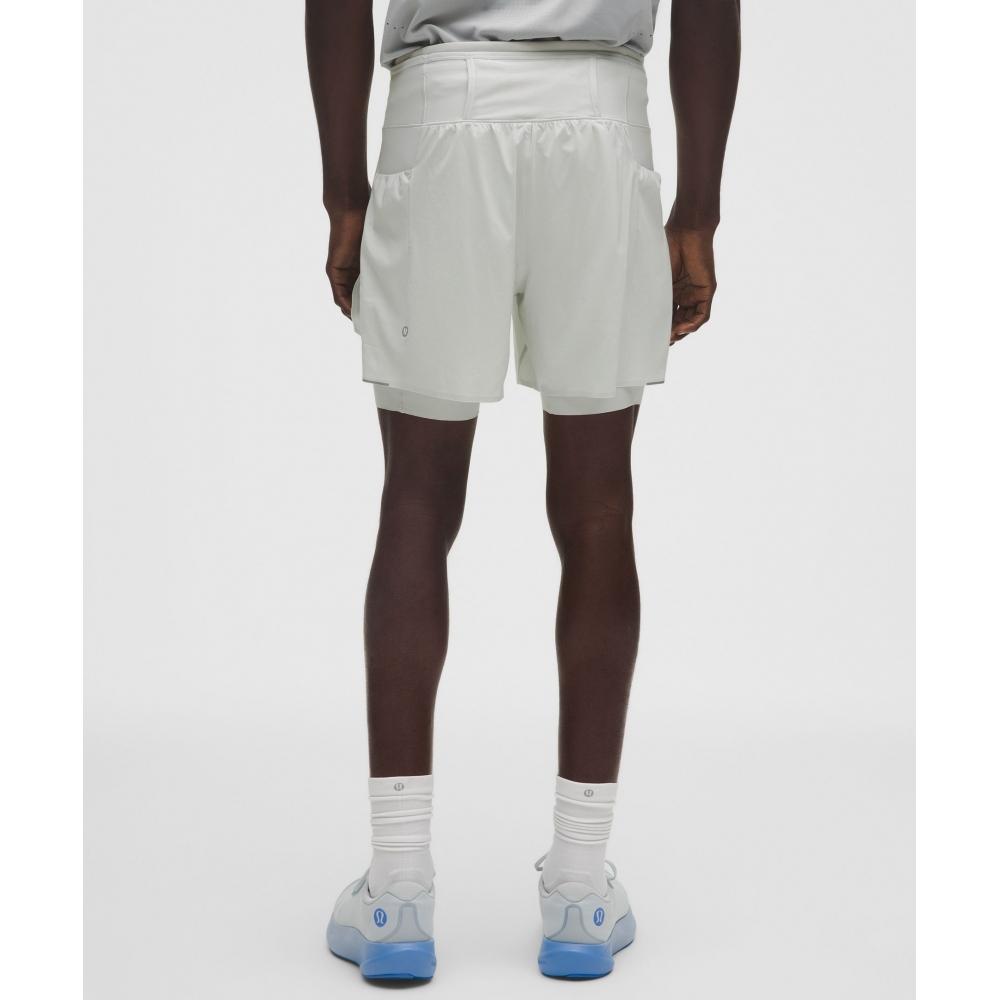 Lululemon Fast And Free Multi Pocket Running Short 5  Vapor