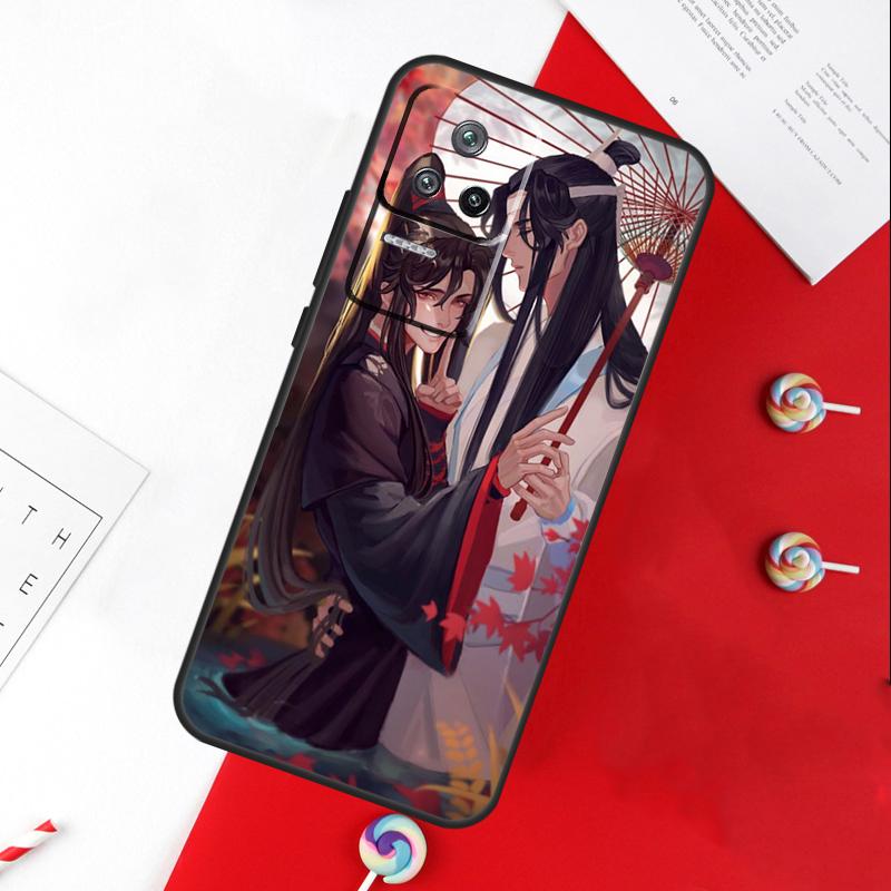 Cute Mo Dao Zu Shi Cover For Xiaomi 11T 12T 13T 14T Pro 13 14 15 Ultra POCO X7 Pro X3 X5 X6 F5 F6 M6 Pro Case