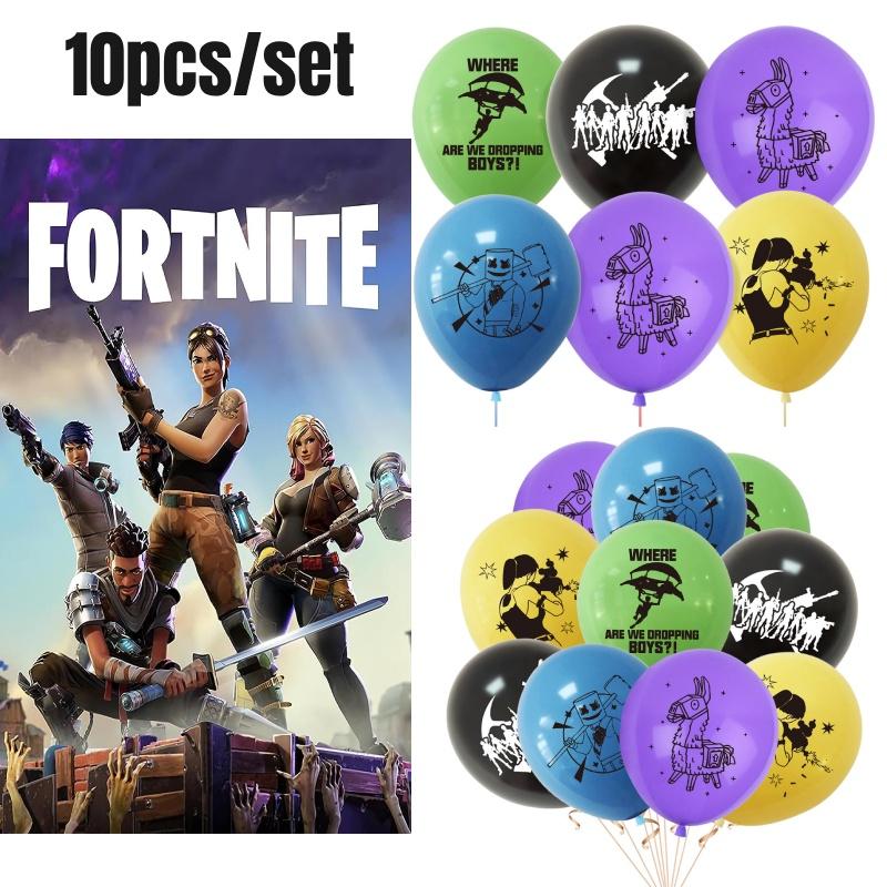 Decorações de Festa de Aniversário com Tema Fortnite Balões de Látex Mais Vendido Transfronteiriço