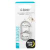 NITEIZE G Carabiner #2 Stainless Silver Small