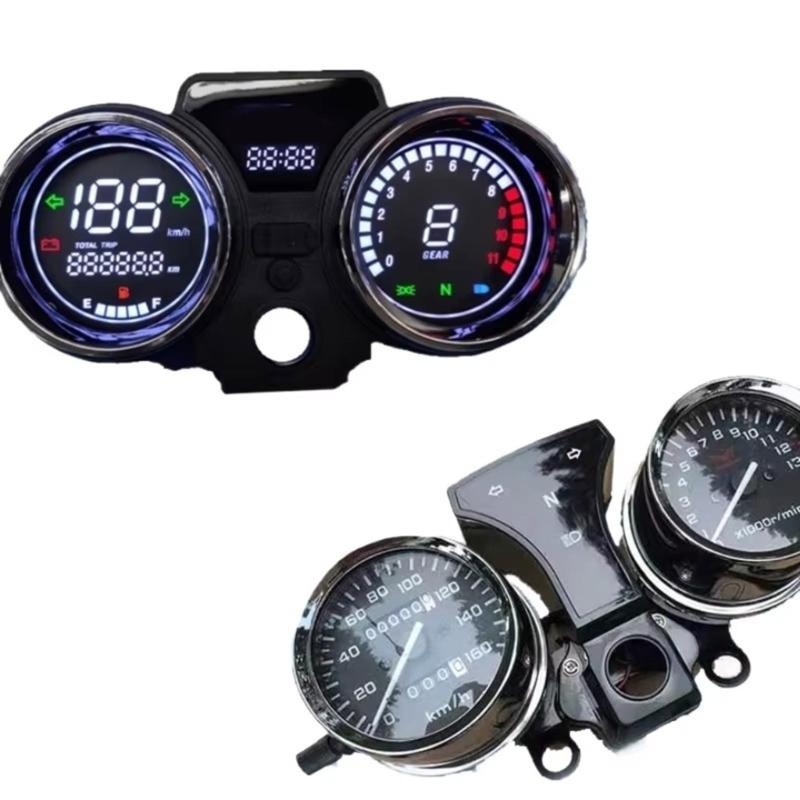 Digital Speedometer Odometer Dashboard Suitable for RC250 150Gato 250cc Waterproof Motorcycle Instrument LED Tachometer