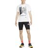 Men's Nike Landscape Alphabet Printing Round Neck Pullover Straight Short Sleeve White T-Shirt DM5434-100