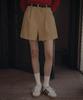 Tilaidai Classic Two Turk Cotton Short Pants_Beige