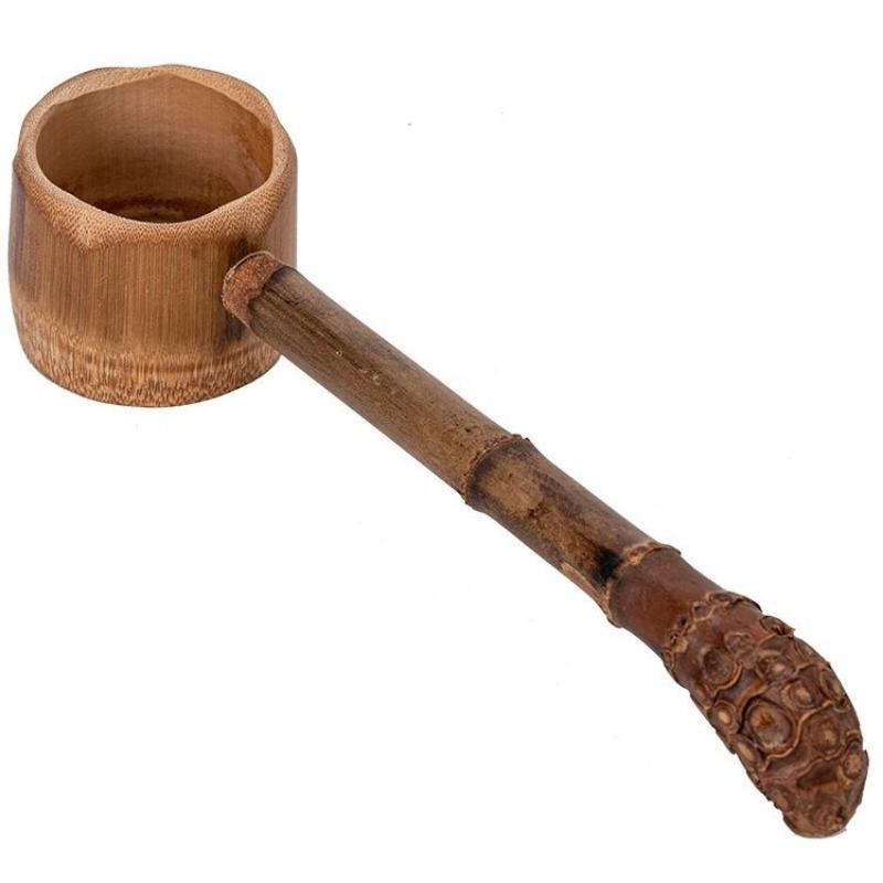 Japanse stijl theelepel theeceremonie bamboe waterlepel bamboe theelepel bamboe theeset accessoires lange stijl