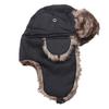 Trappermütze Unisex Verstellbar Kunstfell Winddicht Outdoor-Hut für Winter