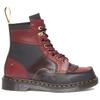 DR. Martens Leder Vintage Vielseitig Klassisch Mode Kurze Martin Stiefel Unisex Stiefel Schwarz Rot 31836146