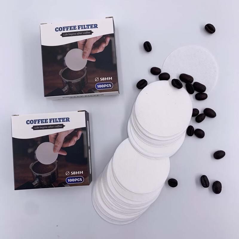 Oeny 51MM Round Espresso Coffee Filter Paper
