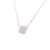 Les Trésors De Lily [M7642] - Collier Argent 'Carmen' argenté (rhodié) - 15x15 mm
