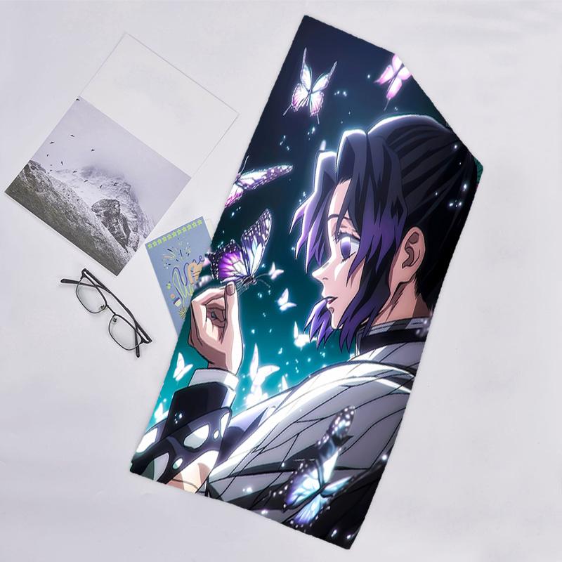 1pc Demon Slayer2 Beach Towel, Beach and Seaside Swimming Pool Equipment, Fashion Pattern, Rectangular, Travel Essentials
