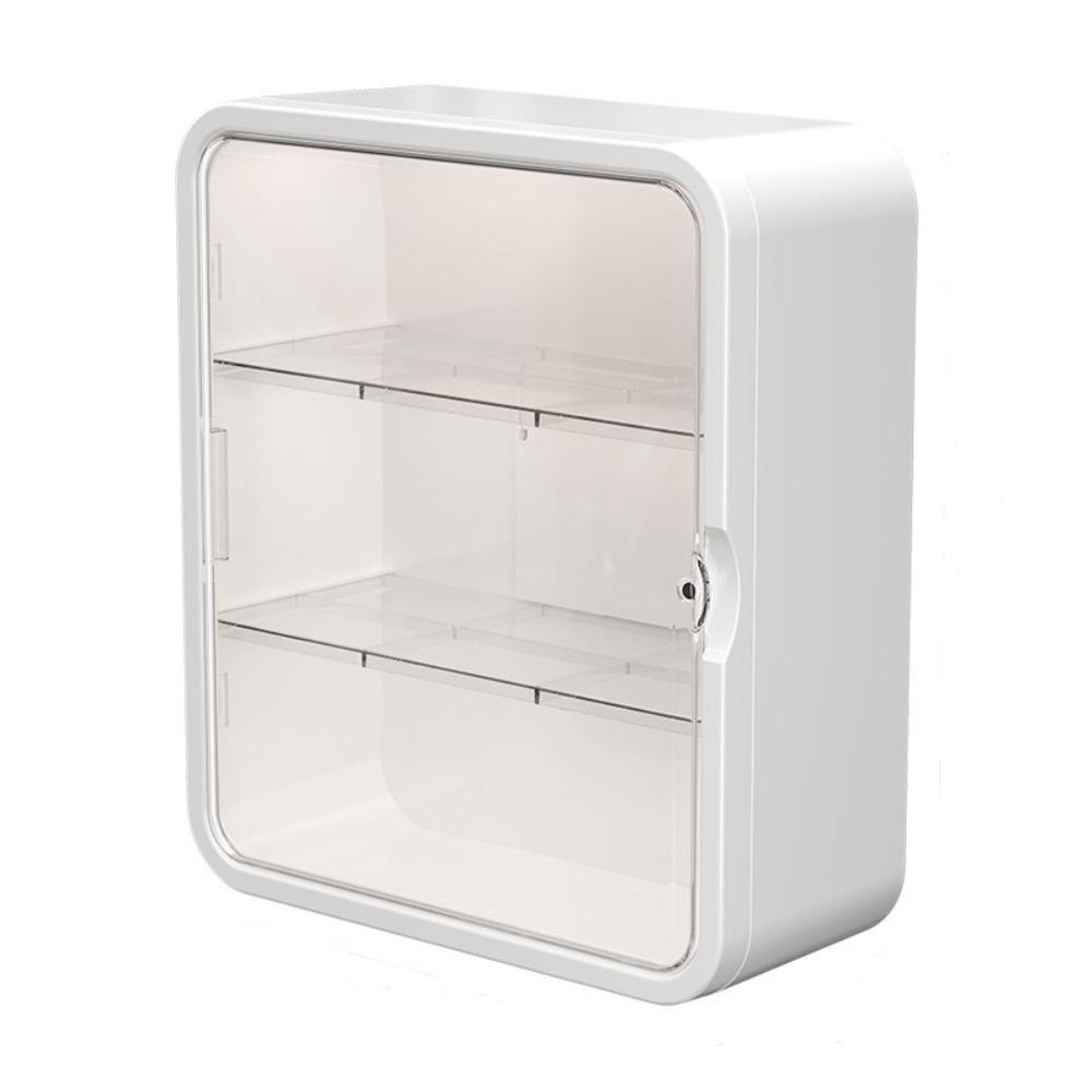 No Punching Installation Wall Hanging Medical Cabinet Multi-layer Storage Box  Household Storage