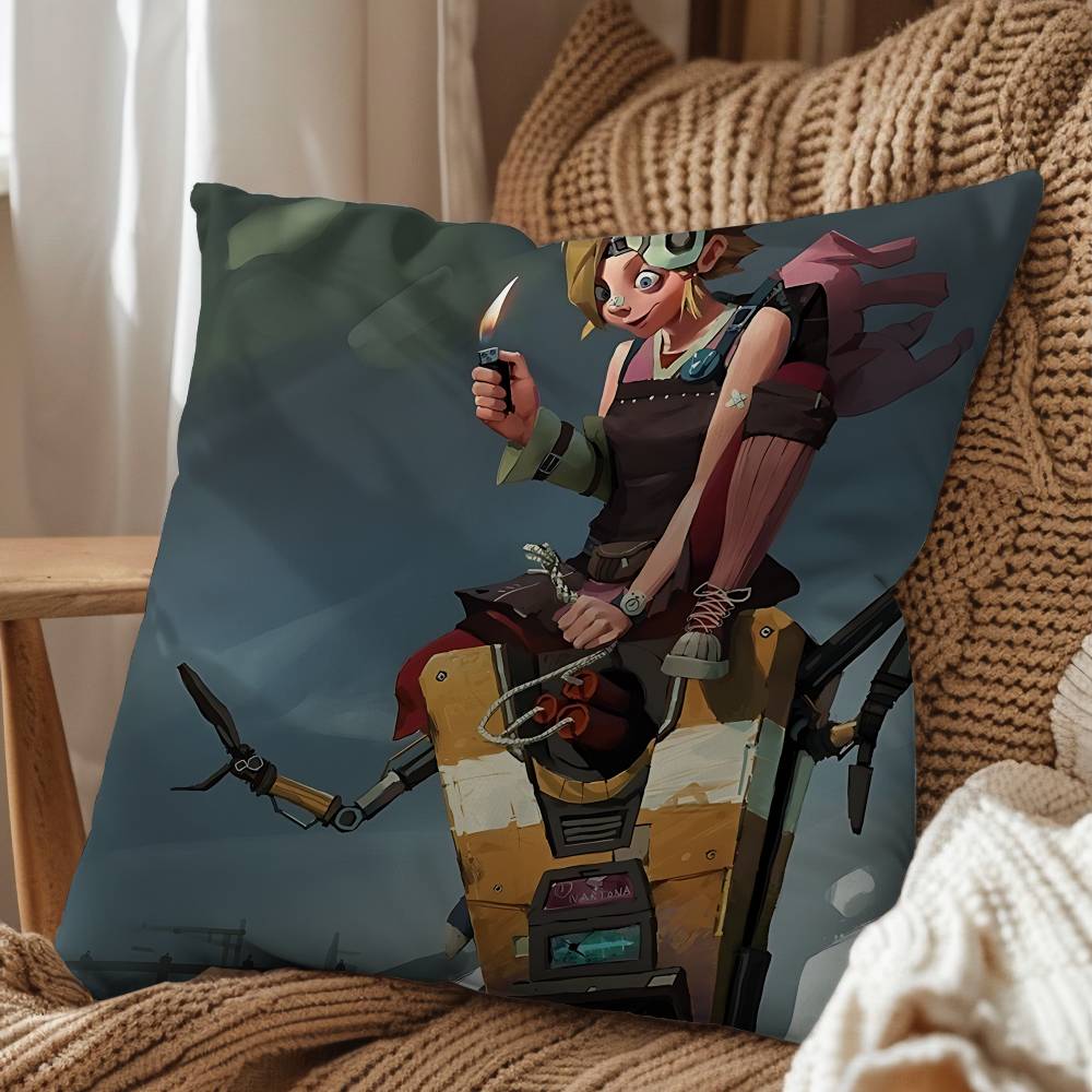game Rogue Borderlands CSH Pillow Case Pillow Case Living Room Sofa Cushion Cover Suitable For Home Bedroom Room Decoration