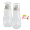 [Made In Japan] Mayonnaise 5 White Mayonnaise Container (with Lid), 5 Small Holes, 380ml (Set of 2)