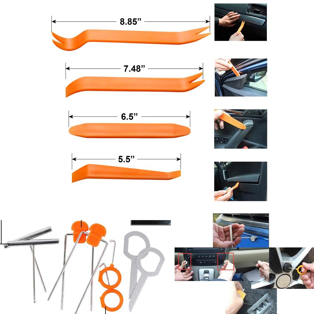 Car-Styling Door Radio Trim Removal Modification Tool for BMW 1 2 3 4 5 7 Series X1 X3 X5 X6 F30 F20 F10 F01 F13 F15 Accessories
