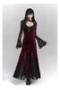 Qichenk Gothic Lolita Plus for Christmas JY23704-red-M Dress, Mass-Produced Costume, Size, Cosplay, Cross-Dressing, Maid, Halloween,