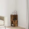 Corner Cabinet Smoked Oak 25.5 x 25 x 55 cm Particleboard
