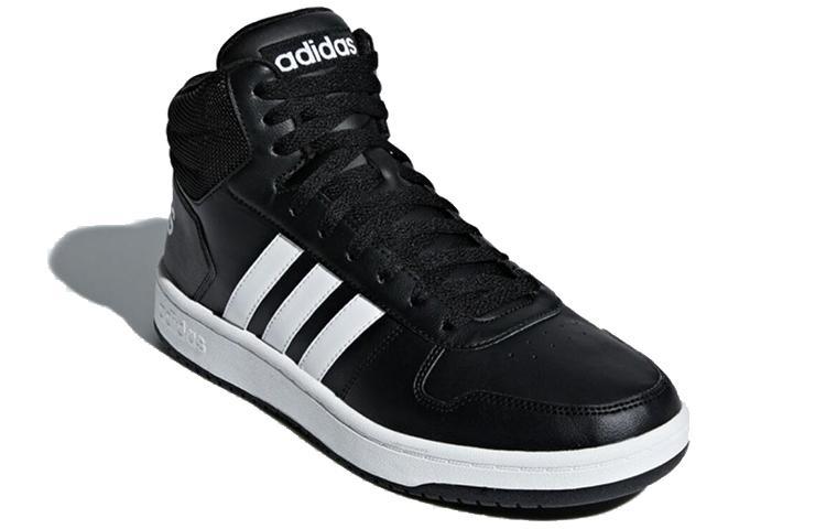 Adidas Hoops 2.0 Mid 'Black White' BB7207