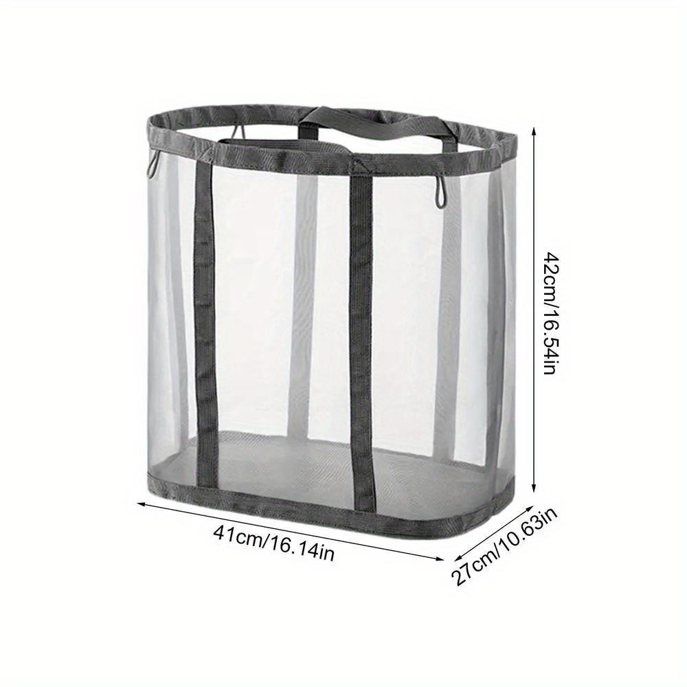 Foldable Laundry Basket with Handles,Freestanding Hamper for Bedroom,Laundry Room,Toys Miscellaneous Items,Laundry Organization