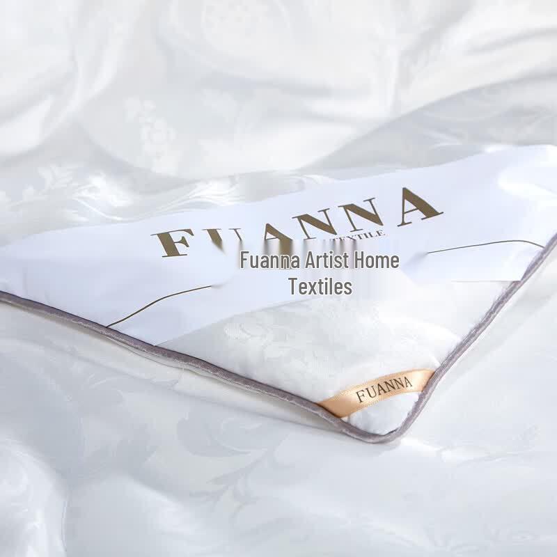 FUANNA Jacquard Tussah Silk Quilt
