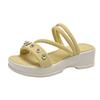 Fashion Spring-autumn Anti-skid Blue Sandal Trainer Shoes Beach Slipper Woman Sneakers Sports Pretty Luxary Trending Products