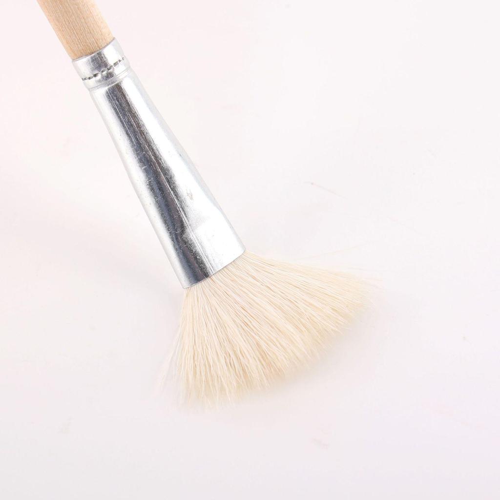 Soft Wool Brush for Ceramic Gold Painting