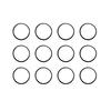 Float Bowl Gasket for Tecumseh H80 HH100 HM VM Replaces Tecumseh 631028A (Pack of 12)