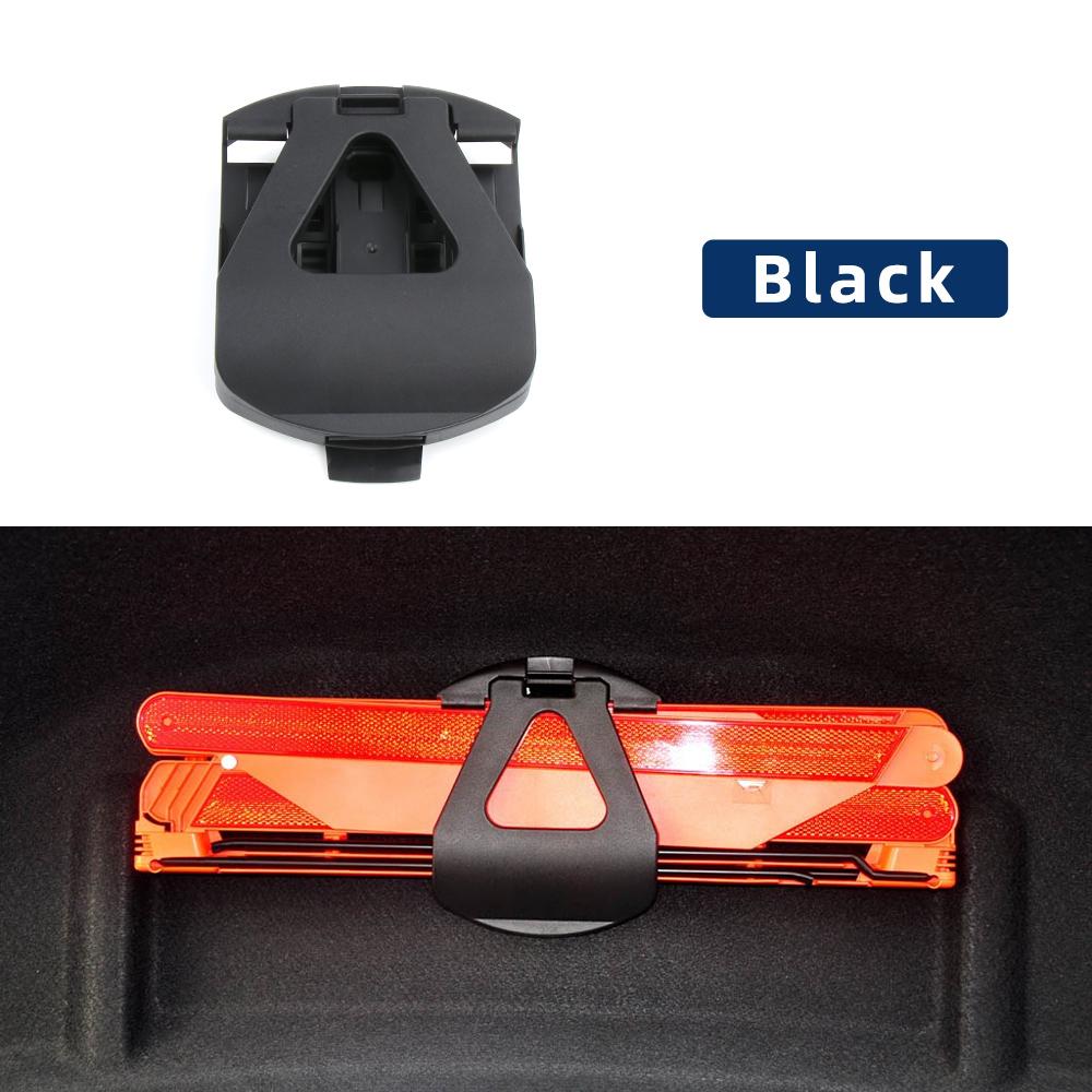 

1 PC Triangle Warning Sign Triangle Bracket Holder Triangle Warning Sign Support For Mercedes C E CLS W204 W212 W207 W218 чорний