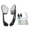 Wide Angles Side Glass for Motorbikes Easy Mounting Glass Aluminum Motorbike Glass Suitable for F750GS R1200GS R1250GS