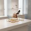 3 Stück Luxus-Schuh- und Handtaschen-Displayständer für den Einzelhandel