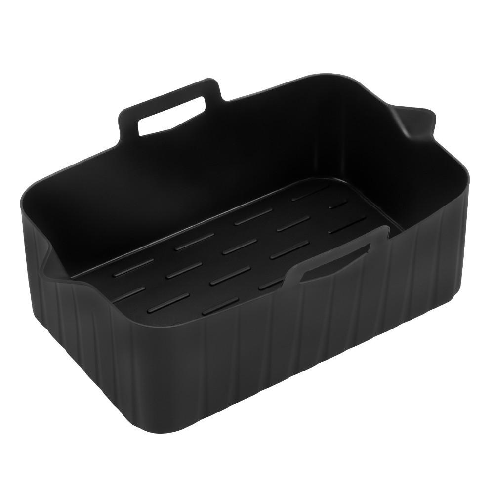

Многоразовая корзина для аэрофритюрницы для Ninja Foodi SL401 DZ201 DZ302 DZ401 DZ550 AF300UK AF400UK чёрный