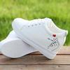 Breathable Inner Height Increase Little White Shoes 2025 New White Platform Spring and Summer Versatile Women's Travel Shoes Casual Sports Shoes