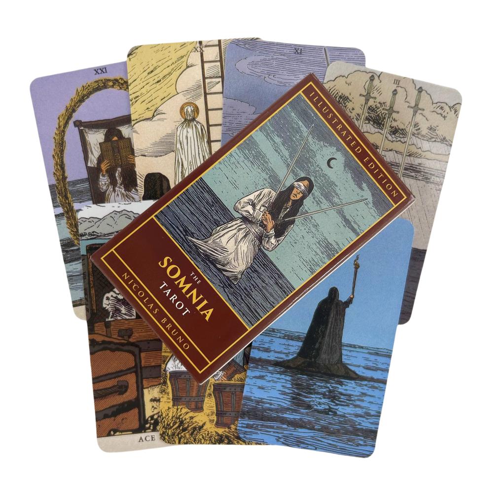 Stars Lighting Up The Night Tarot Cards Divination Deck English Versions Edition Oracle Board Playing Table Game For Party