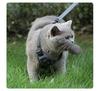 Reflective Vest-Style Cat Leash & Breathable Harness for Small/Medium Pets